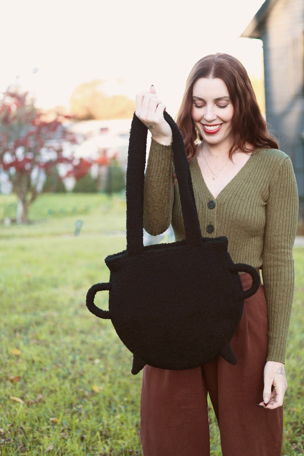 Cozy Cauldron Bag - bags & wallets - VampireFreaks - Lady Moon Co.