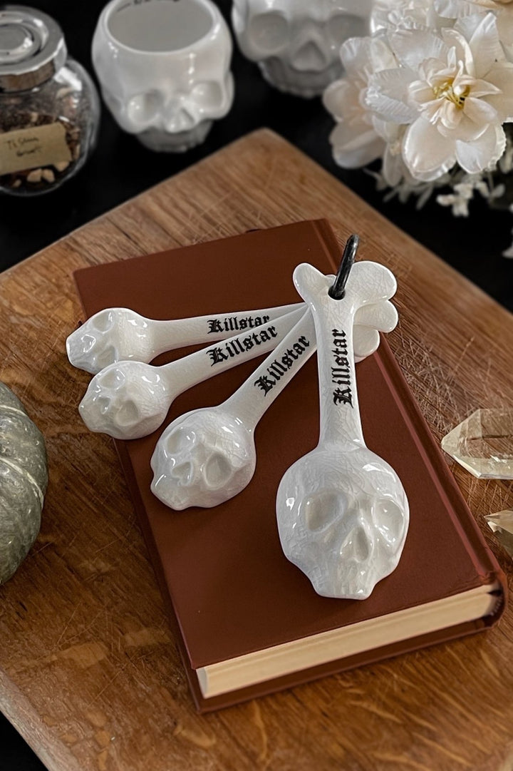 Cranium Measuring Spoons - housewares - VampireFreaks - Killstar