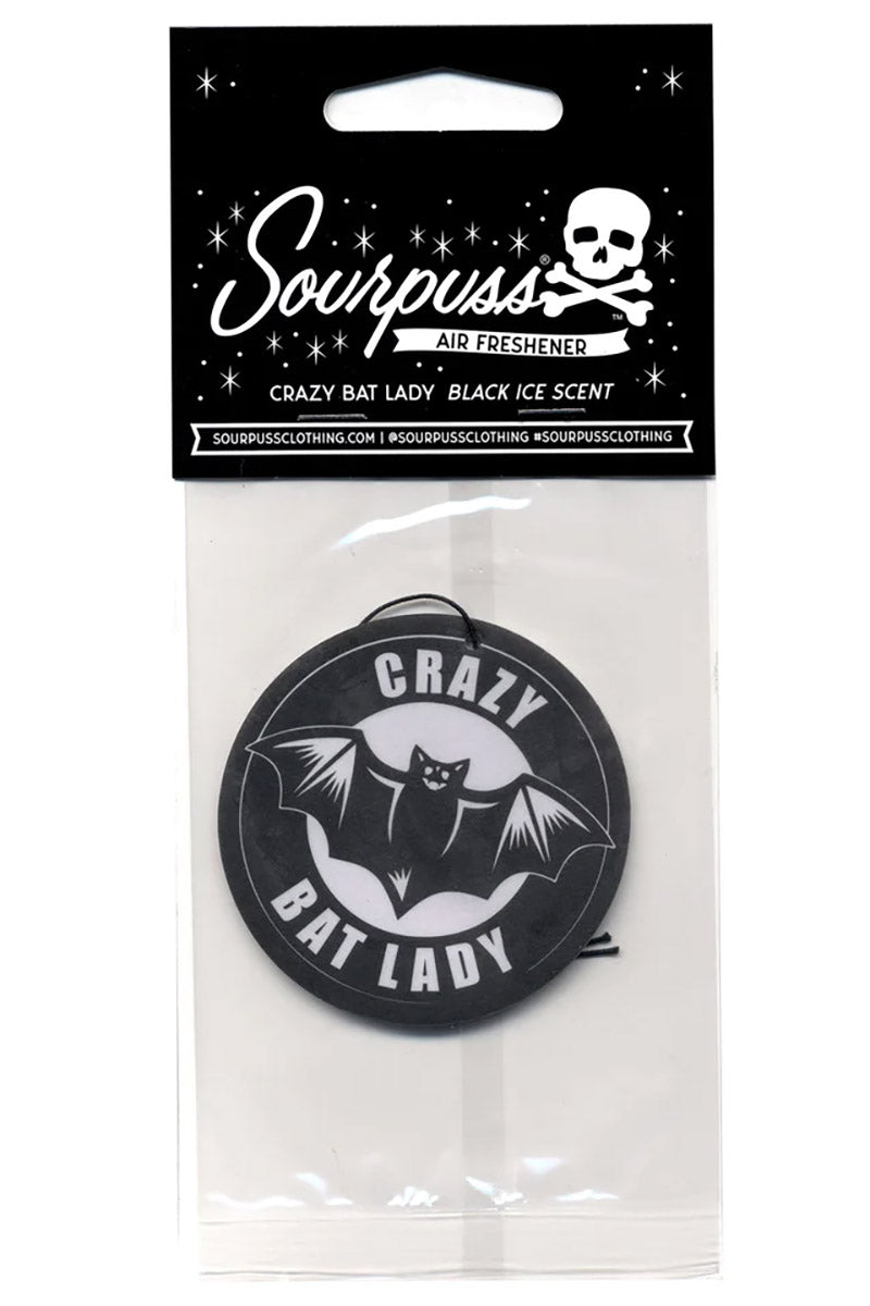 Crazy Bat Lady Air Freshener - housewares - VampireFreaks - Sourpuss