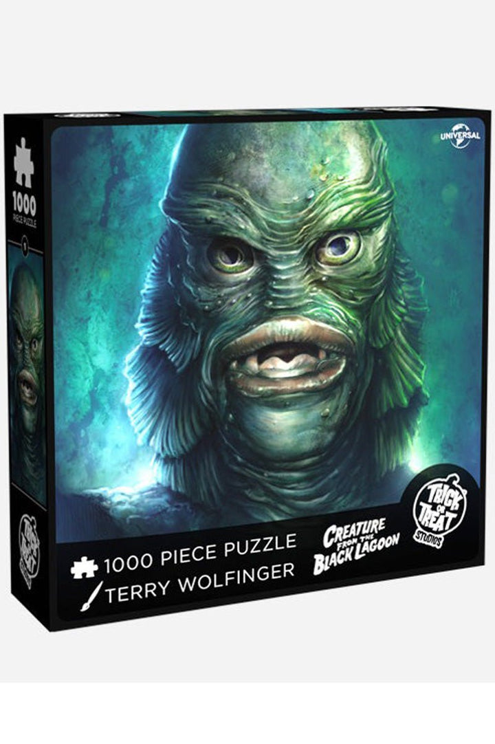 Creature From The Black Lagoon Jigsaw Puzzle 1,000 pc - toys - VampireFreaks - Trick or Treat Studios