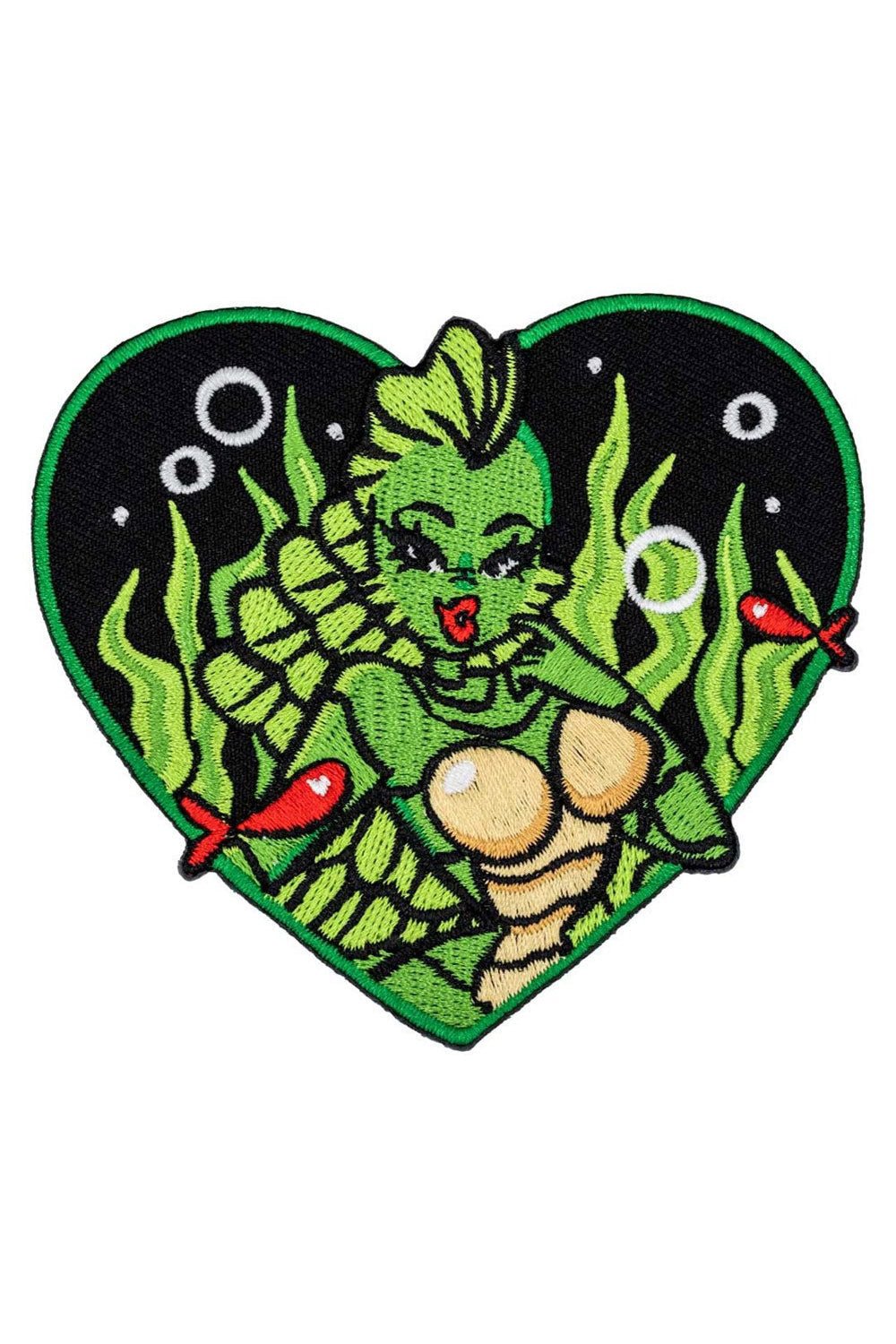 Creature Girl Heart Patch - pins & patches - VampireFreaks - Kreepsville