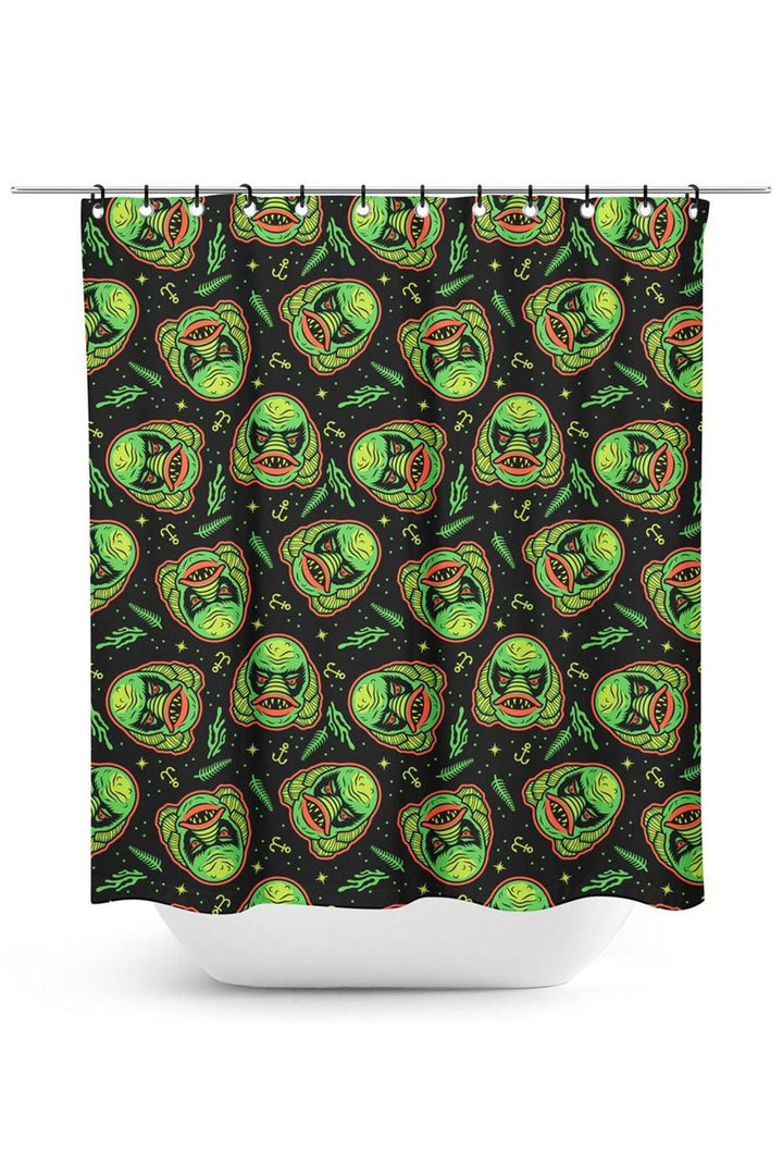 Creature Shower Curtain - housewares - VampireFreaks - Sourpuss