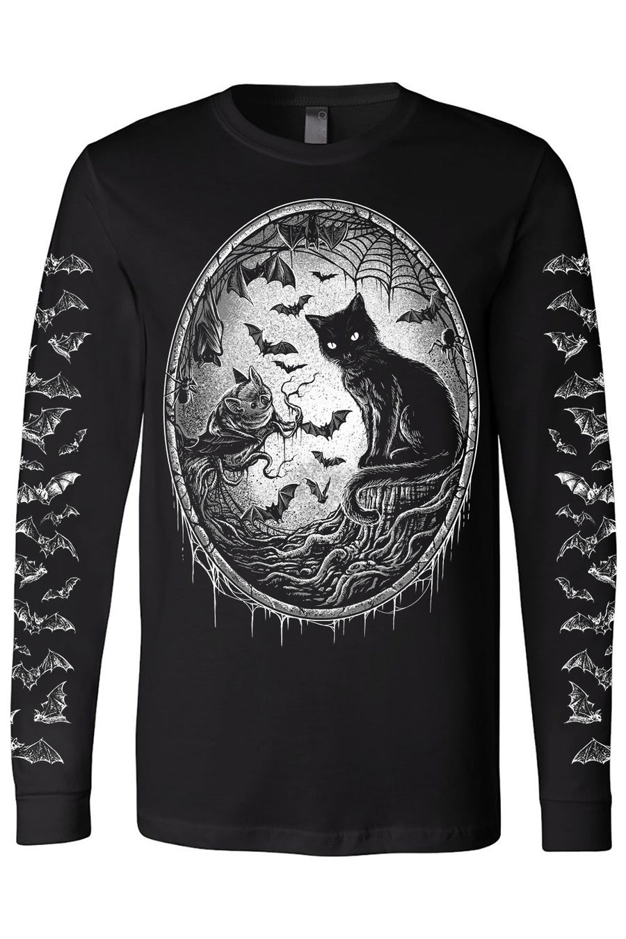 mens long sleeve bat shirt