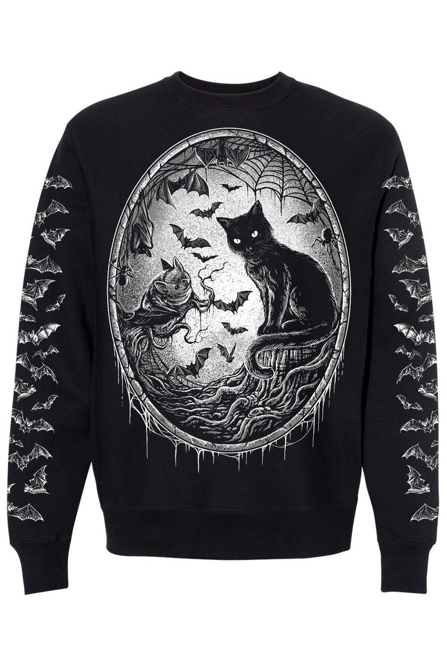 halloween cat sweatshirt