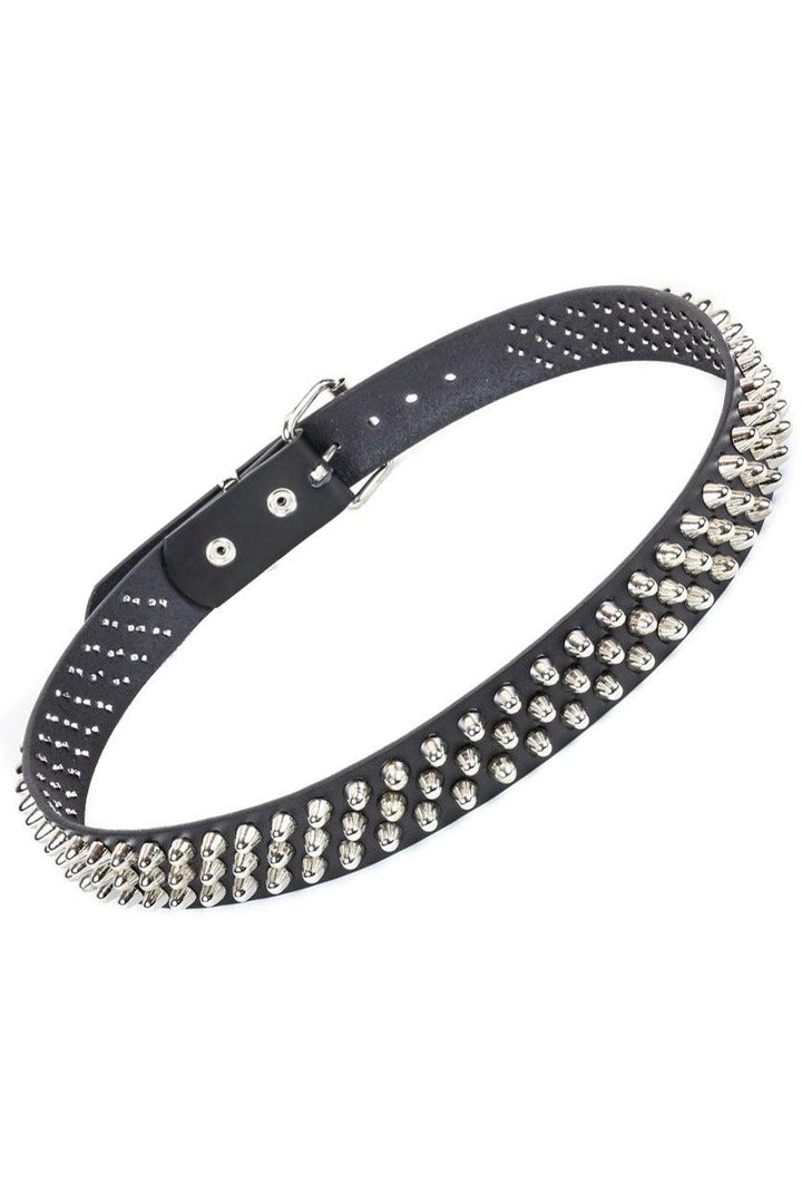 Creep Cult Cone Studded Belt - belts - VampireFreaks - Funk Plus