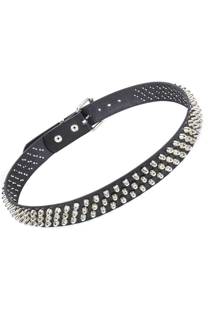 Creep Cult Cone Studded Belt - belts - VampireFreaks - Funk Plus