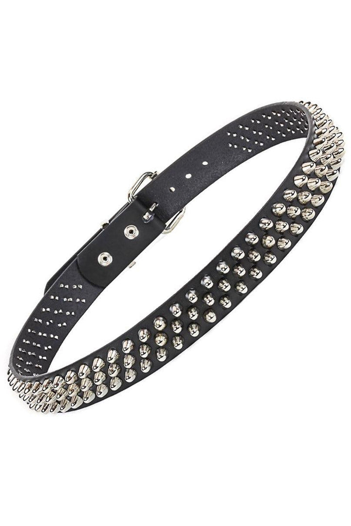 Creep Cult Cone Studded Belt - belts - VampireFreaks - Funk Plus