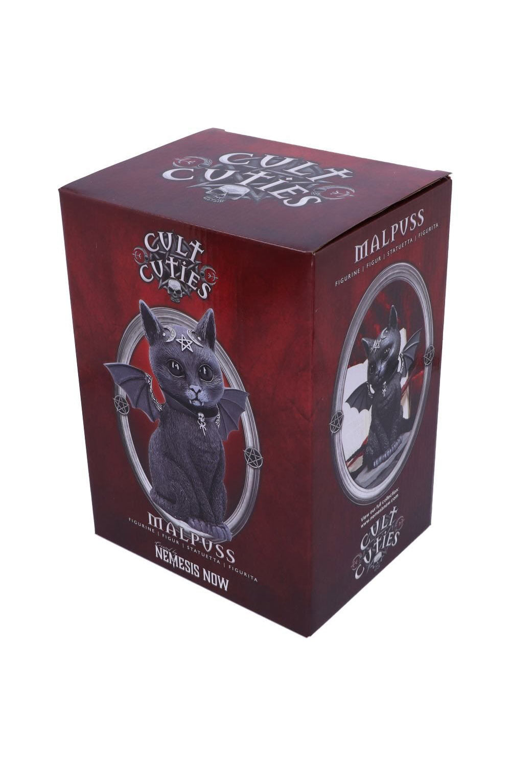 gothic gift box for cat statue 