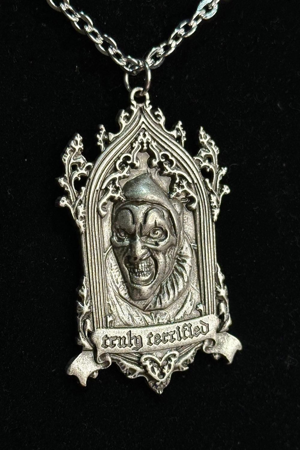 halloween clown necklace