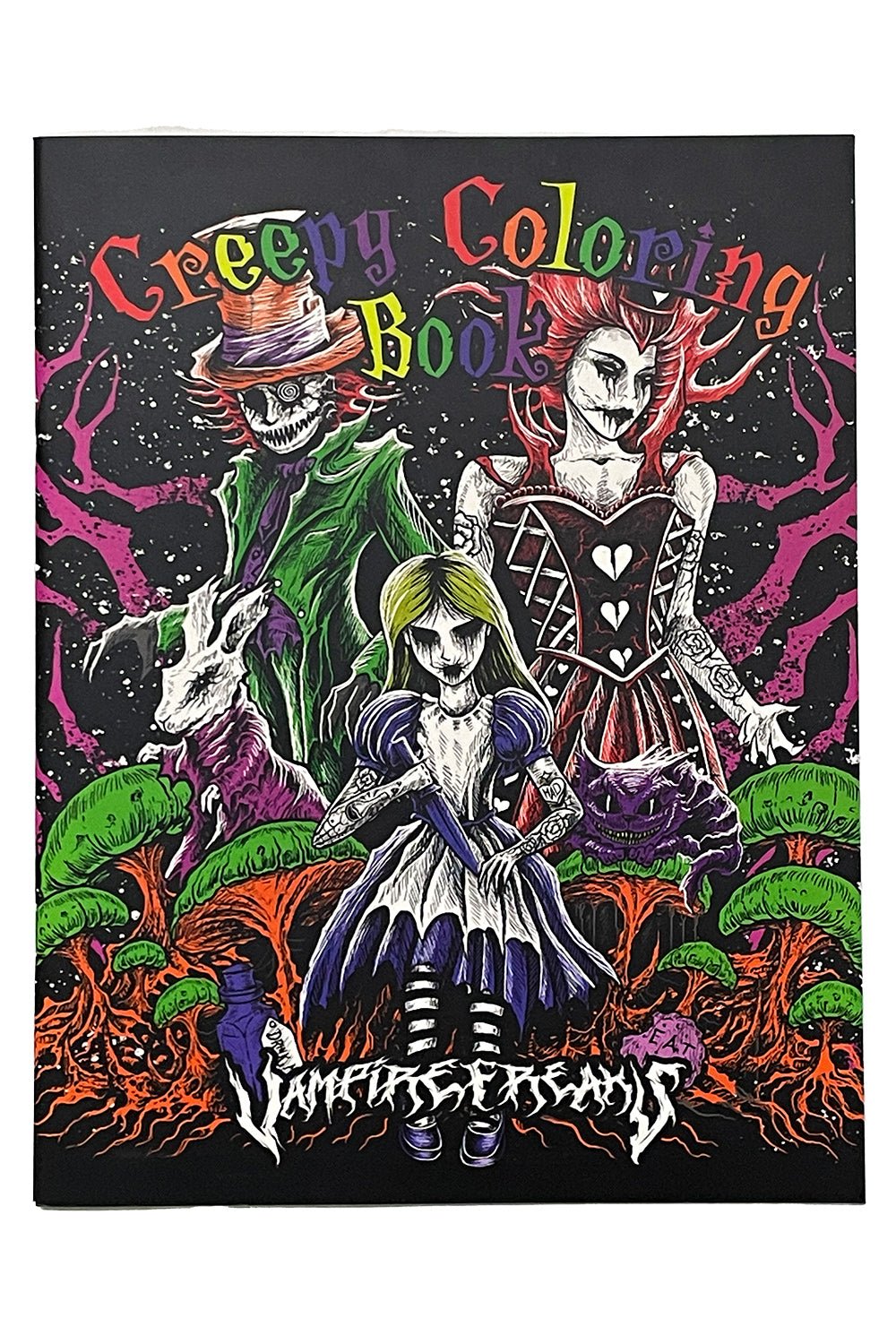 Creepy Coloring Book - stationery - VampireFreaks - VampireFreaks