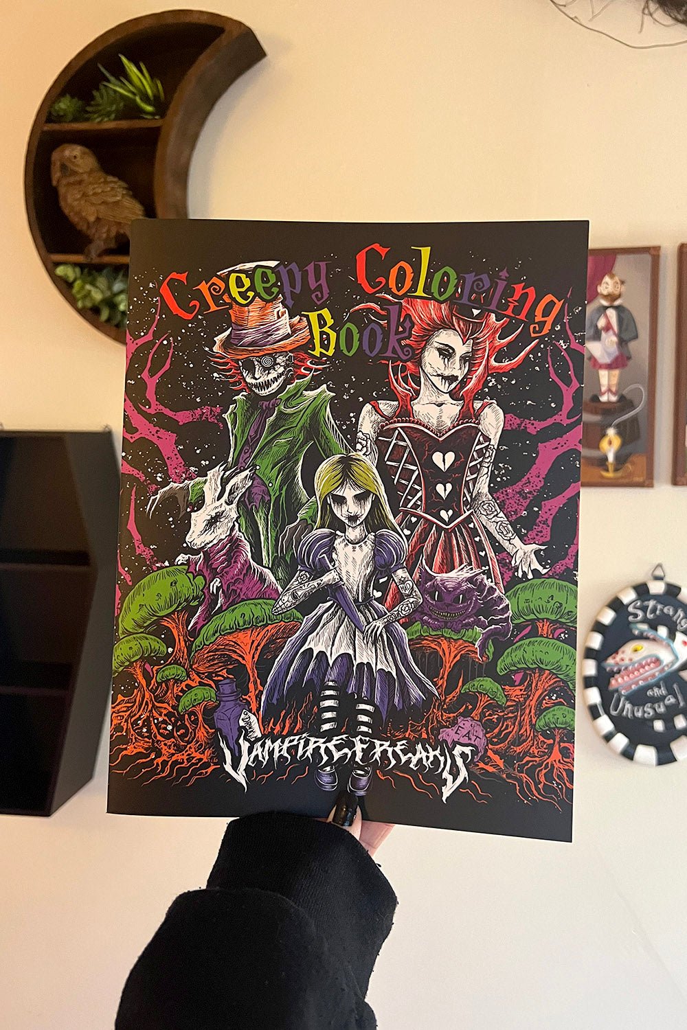 Creepy Coloring Book