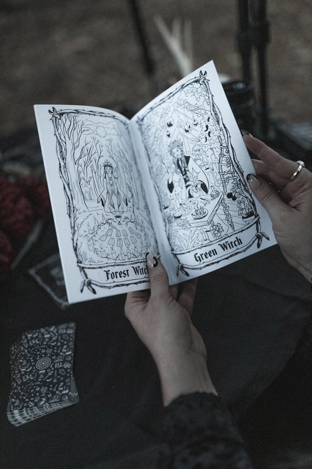 gothic coloring book