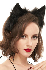 Creepy Cosplay Kitty Headband - hats & scarves & headwear - VampireFreaks - Devil Fashion