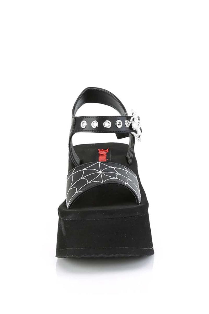 Creepy Crawly Platform Sandals [Funn - 10] - womens shoes - VampireFreaks - Demonia