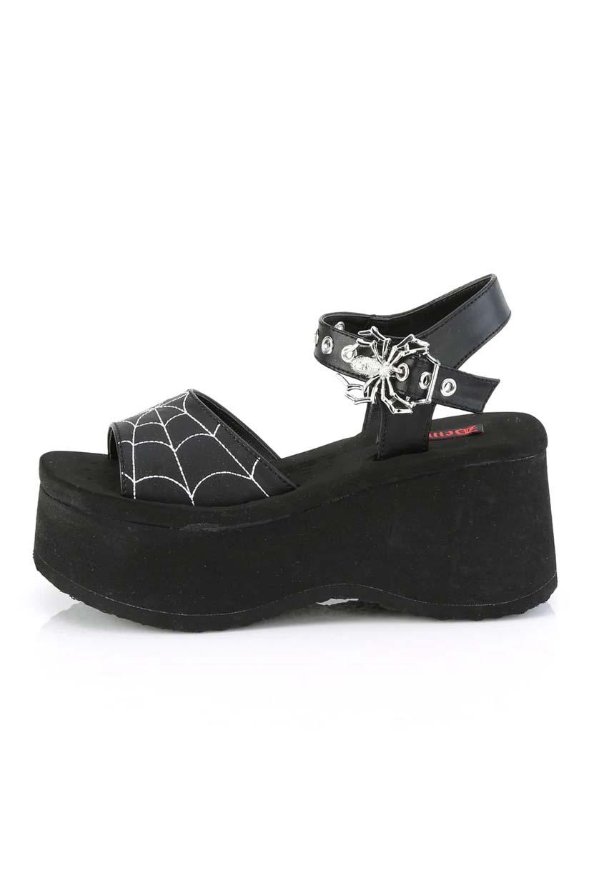 Creepy Crawly Platform Sandals [Funn - 10] - womens shoes - VampireFreaks - Demonia