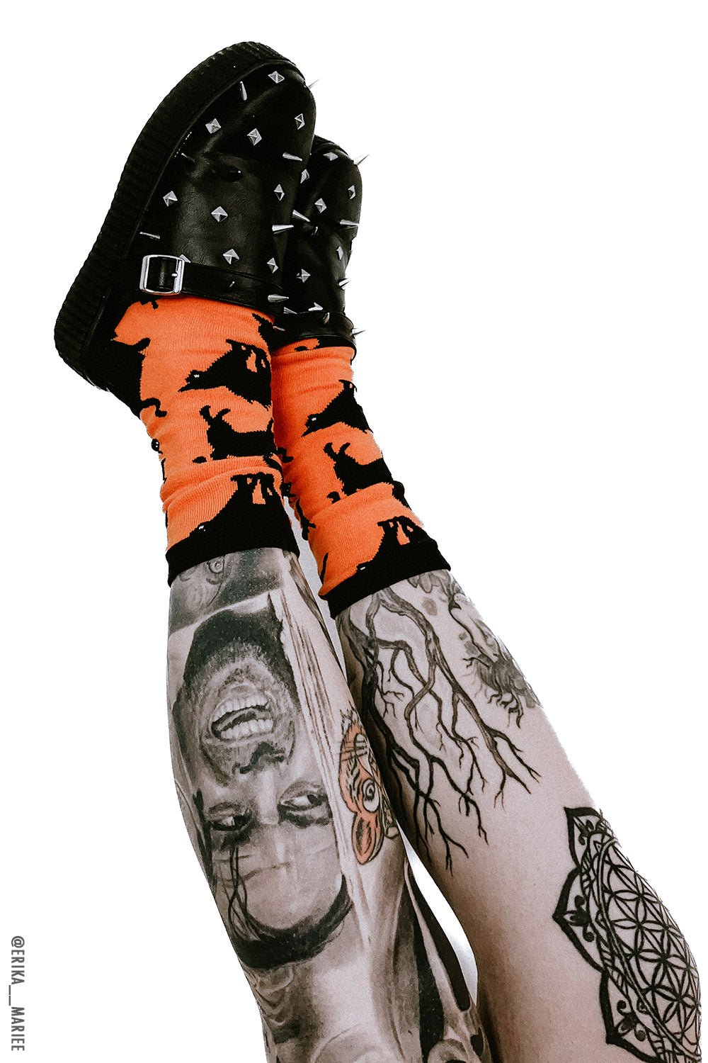 Creepy Crew Socks [Halloween Cats]