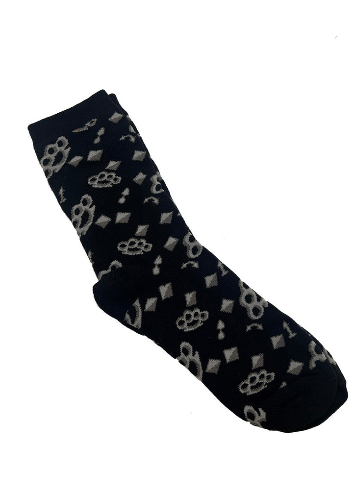 Creepy Crew Socks [Punk Piercings] - socks & stockings - VampireFreaks - VampireFreaks