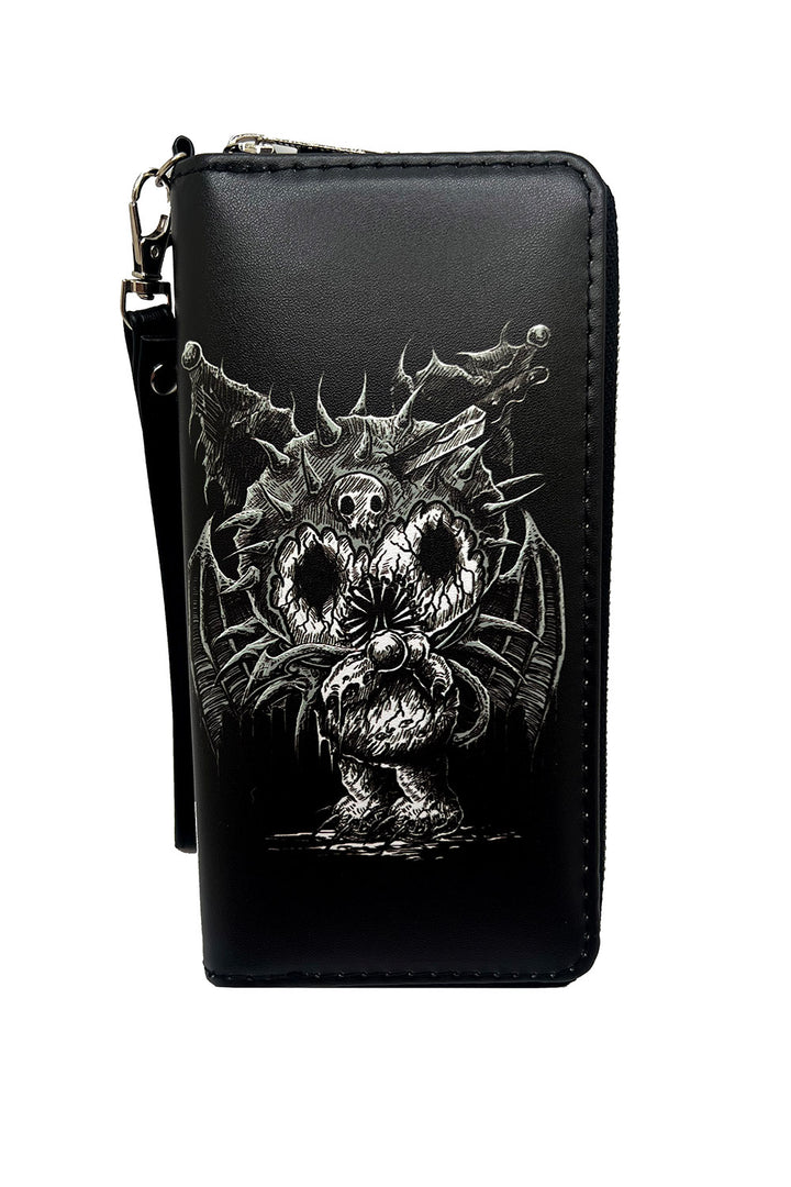 gothic cat wallet