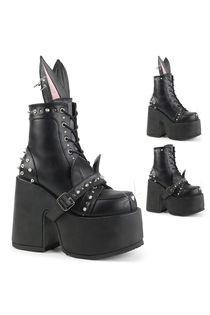 Creepy Cute Platform Boots [CAM202/BVL] - womens shoes - VampireFreaks - Demonia