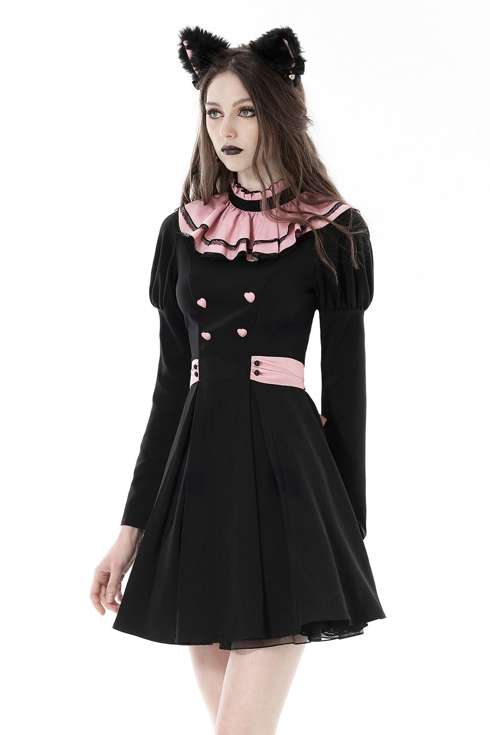 Creepy Cute Ruffle Dress - dresses - VampireFreaks - Dark In Love