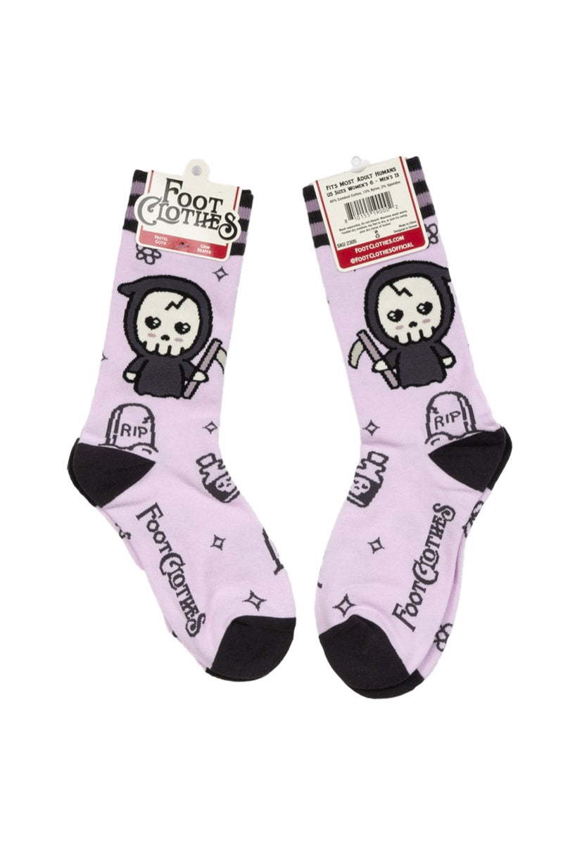 emo grim reaper socks
