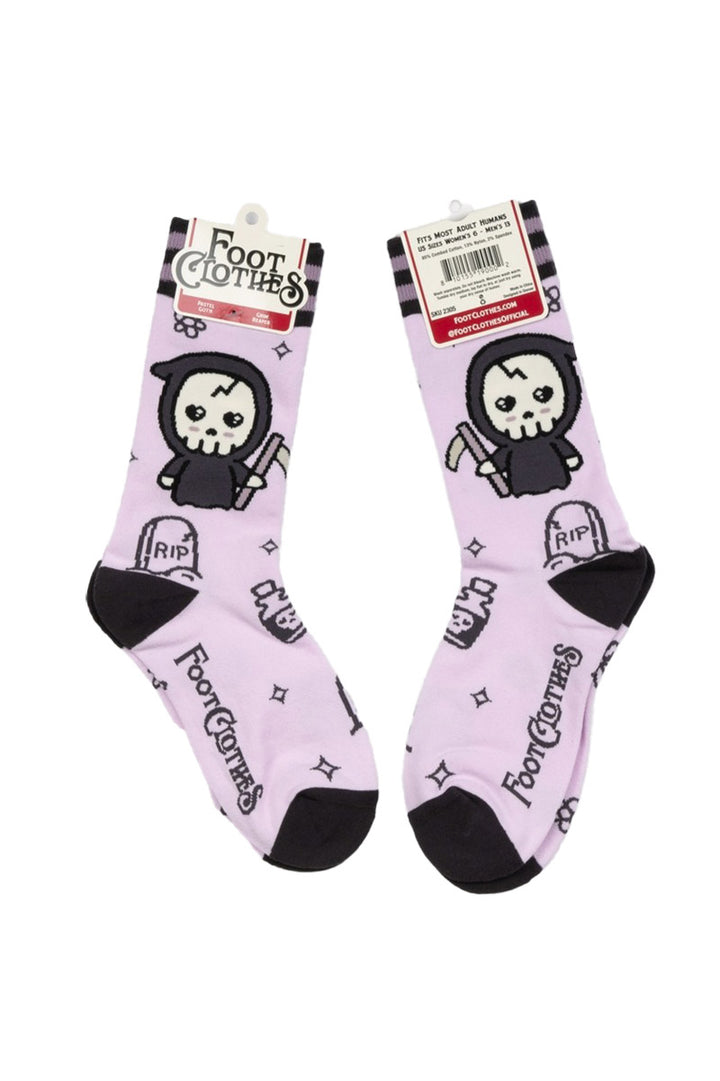 emo grim reaper socks