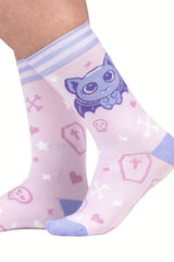 pastel goth socks