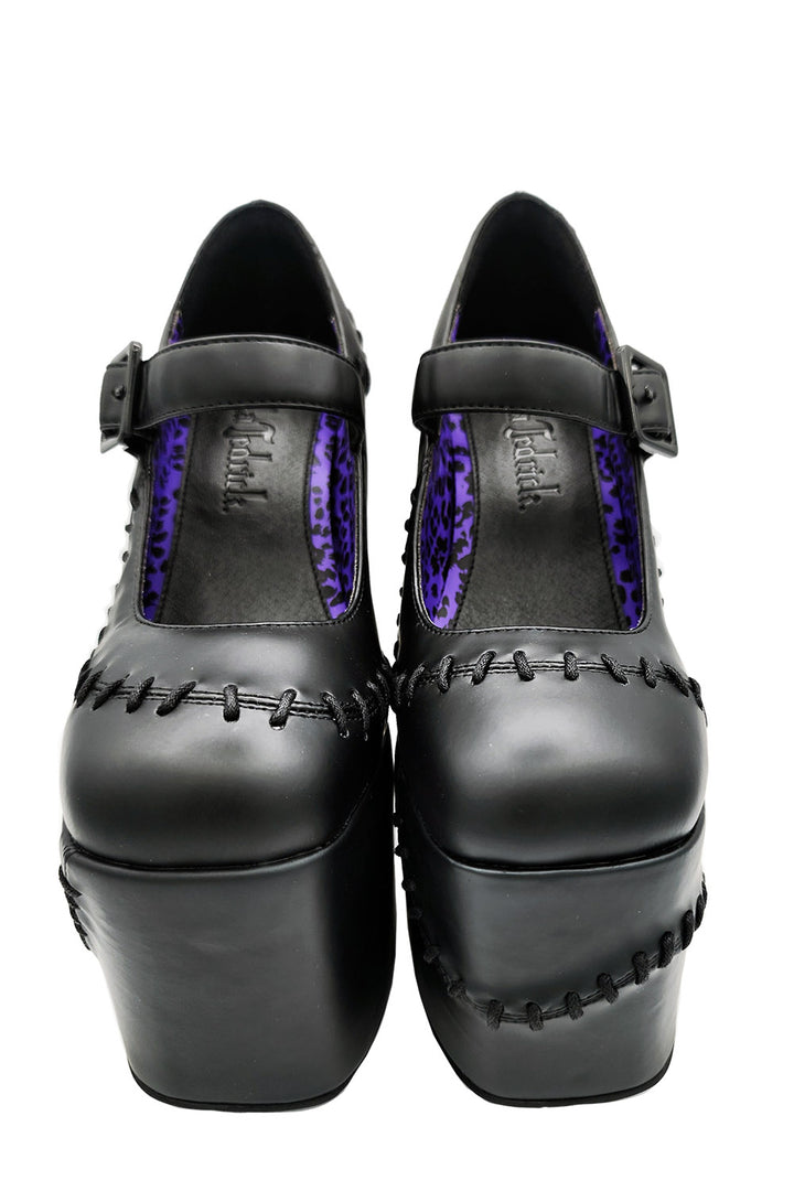 halloween goth platform heels 