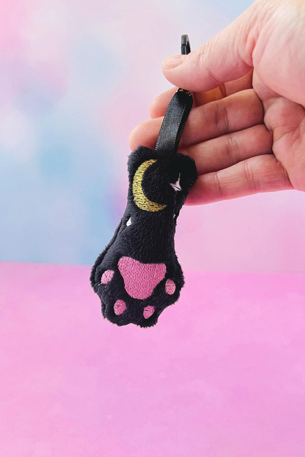 kawaii creepy cute stuffed animal keychain