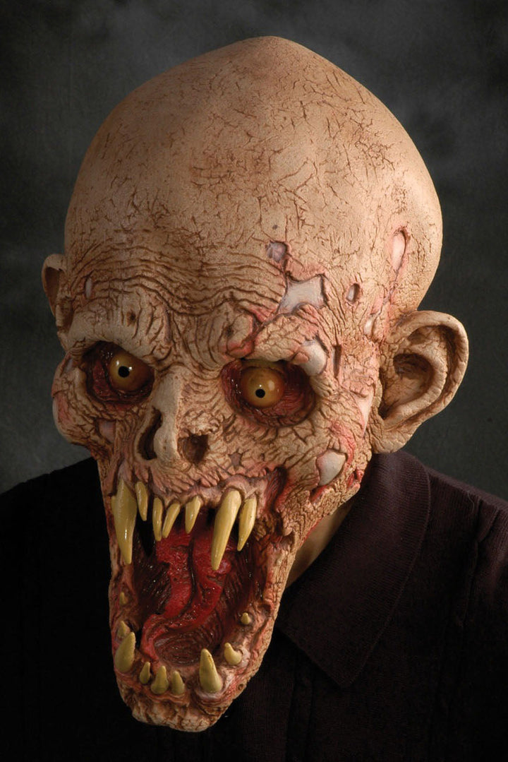 scary latex zombie mask