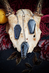 spiderweb taxidermy jewelry  