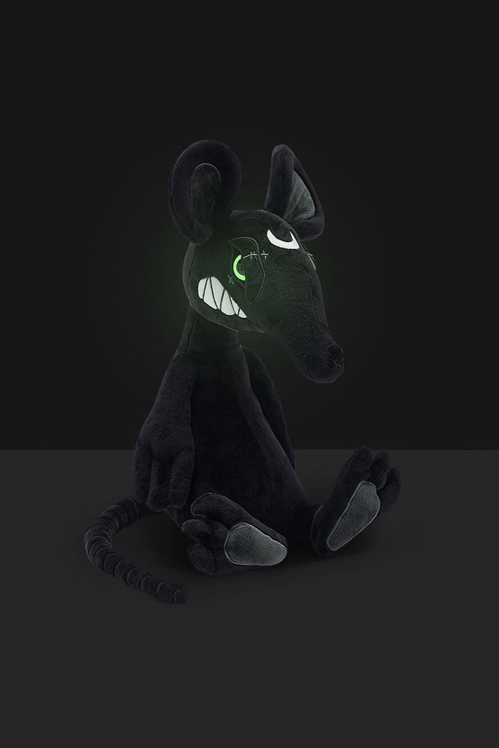 gothic rat stuffed animal toy