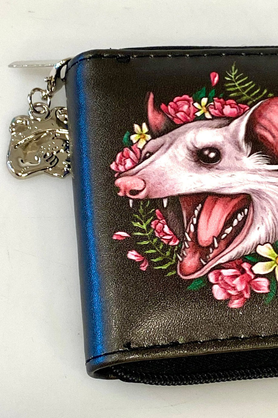 funny weirdcore possum wallet