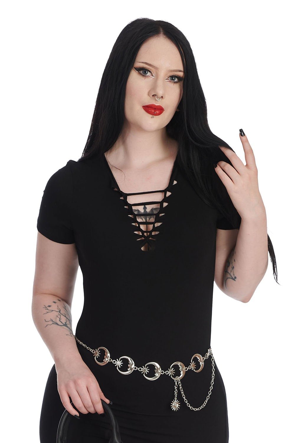 Crescent Moon Belt - belts - VampireFreaks - Banned Apparel / Lost Queen