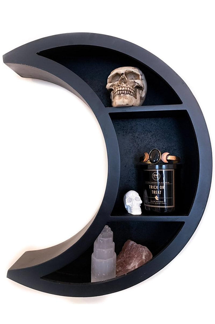 Crescent Moon Shelf - housewares - VampireFreaks - Pacific Giftware