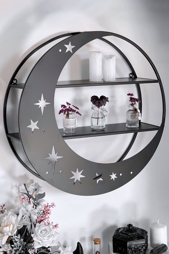 Crescent Shelf - housewares - VampireFreaks - Killstar