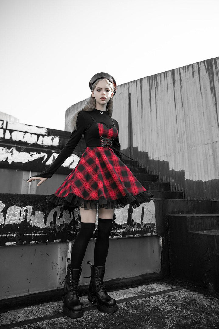 Criminally Cute Punk Dress - dresses - VampireFreaks - Punk Rave