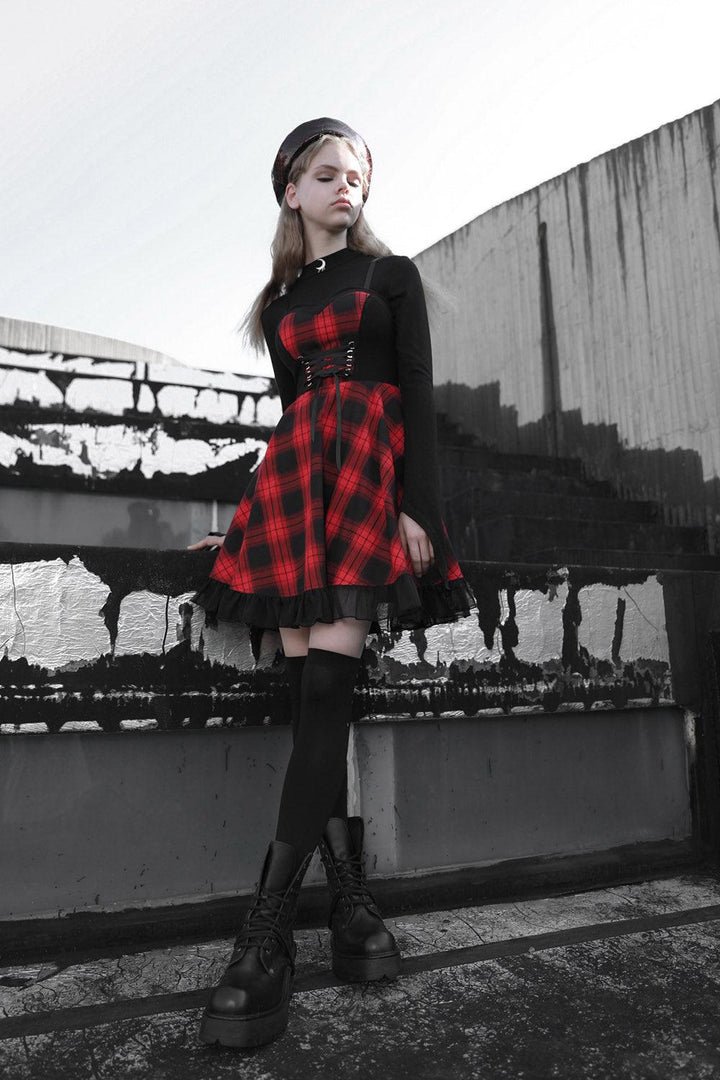 Criminally Cute Punk Dress - dresses - VampireFreaks - Punk Rave