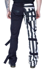 Cronus Pants [BLACK/WHITE] - mens pants - VampireFreaks - Poizen Industries
