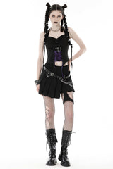 Moonhaunt Halter Crop Top