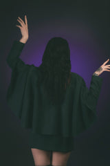 cute creepy 1960s goth coat