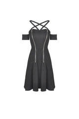 Cross My Heathen Heart Dress - dresses - VampireFreaks - Dark In Love