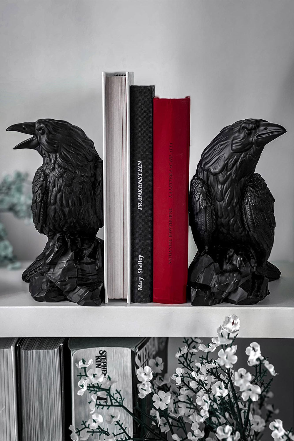 Corvus Bookends