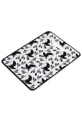 ceramic raven cutting board by alchemy england 