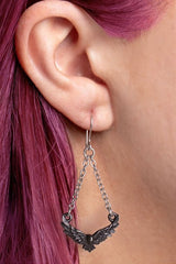 crow earrings by alchemy england 