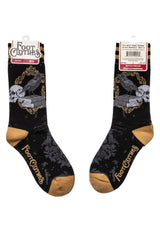 victorian gothic novelty socks