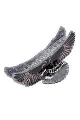 raven hair clip