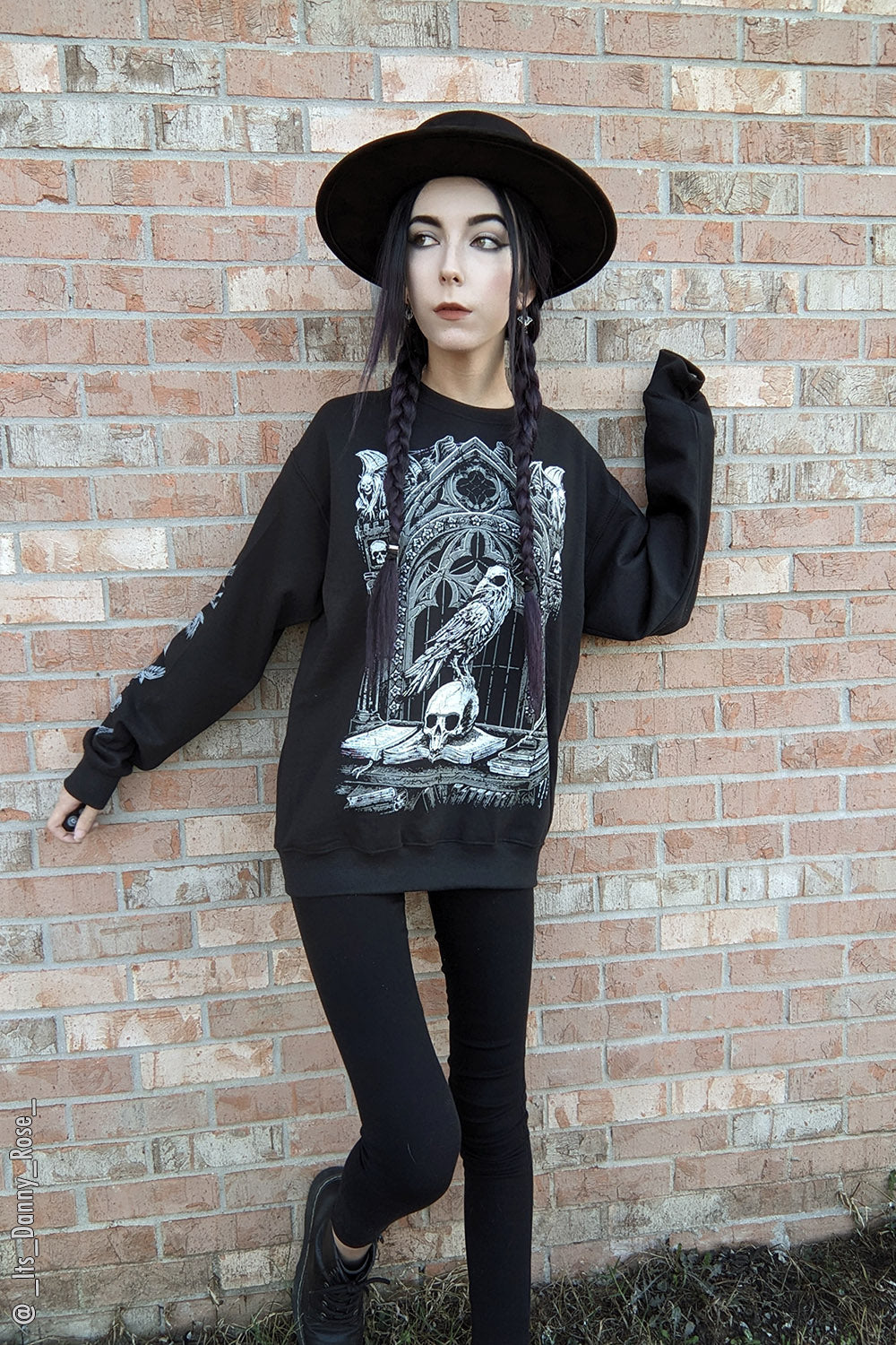 Quoth the Raven Sweatshirt [GRAY]