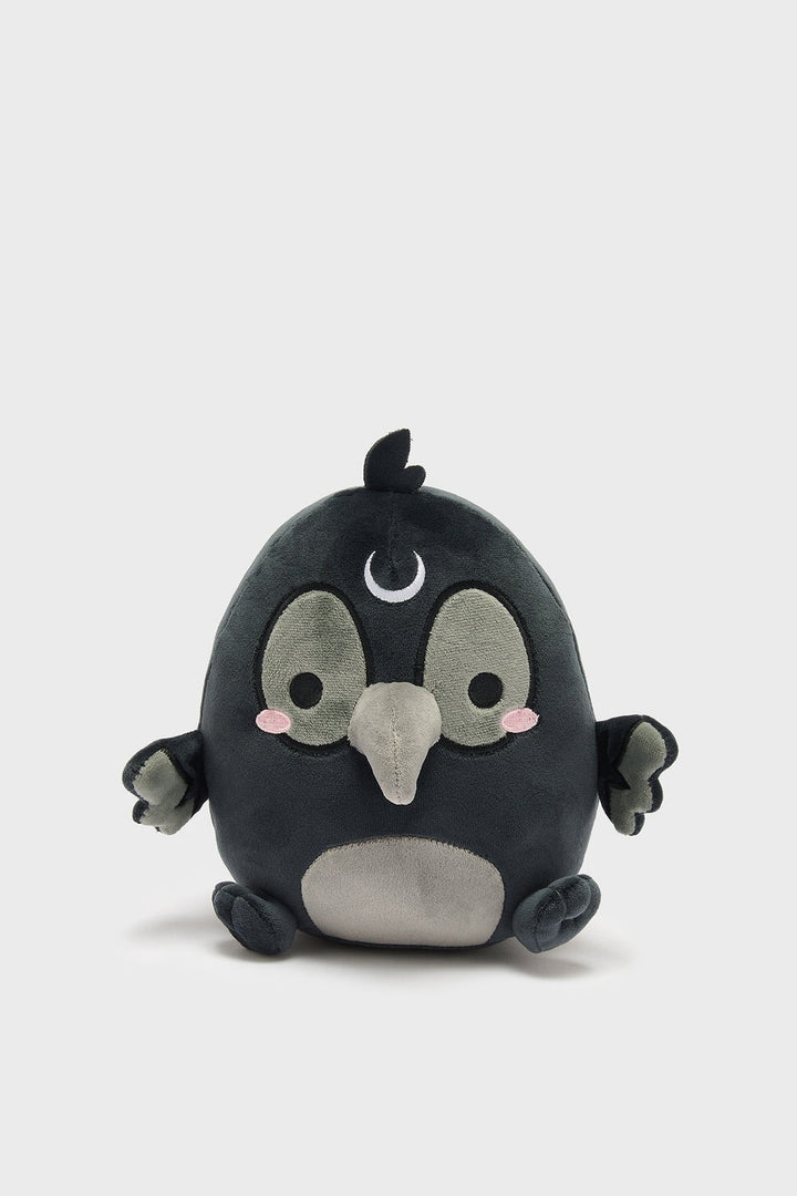 creepy cute stuffed animal crow