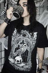 Quoth the Raven T-shirt [GRAY]